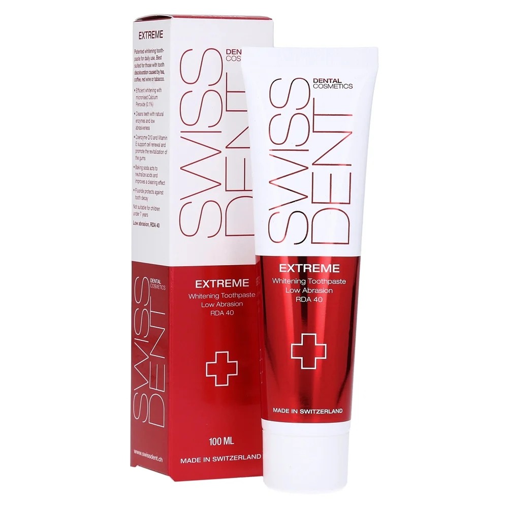 SWISSDENT EXTREME Whitening Zahnpasta (100ml)