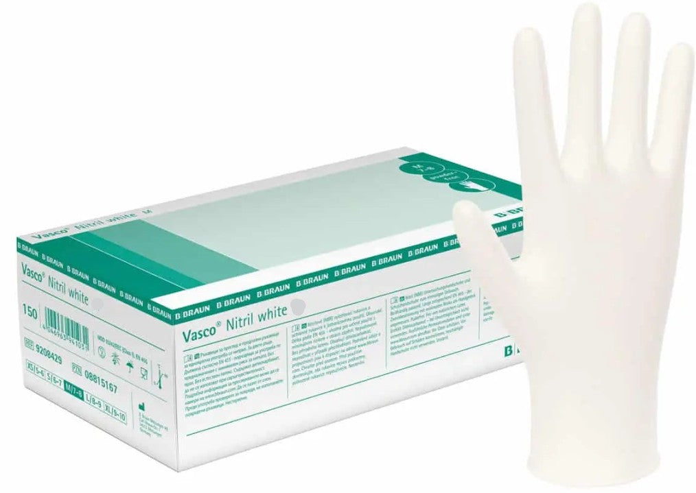 Vasco Nitril Handschuhe Weiß XS (150 Stk)
