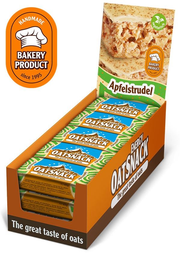 Davina EnergyOatSnack Apfelstrudel (15x65g)