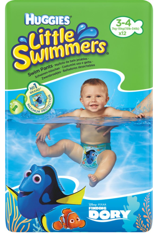 Huggies Little Swimmers Windel Gr. 3-4 (12 Stk)