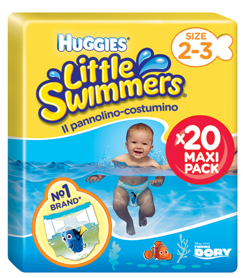 Huggies Little Swimmers Windel Gr. 2-3 (12 Stk)