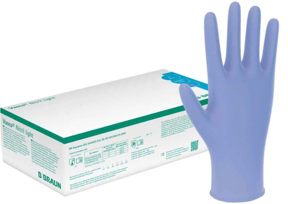 Vasco Nitril Light Handschuhe S (100 Stk)