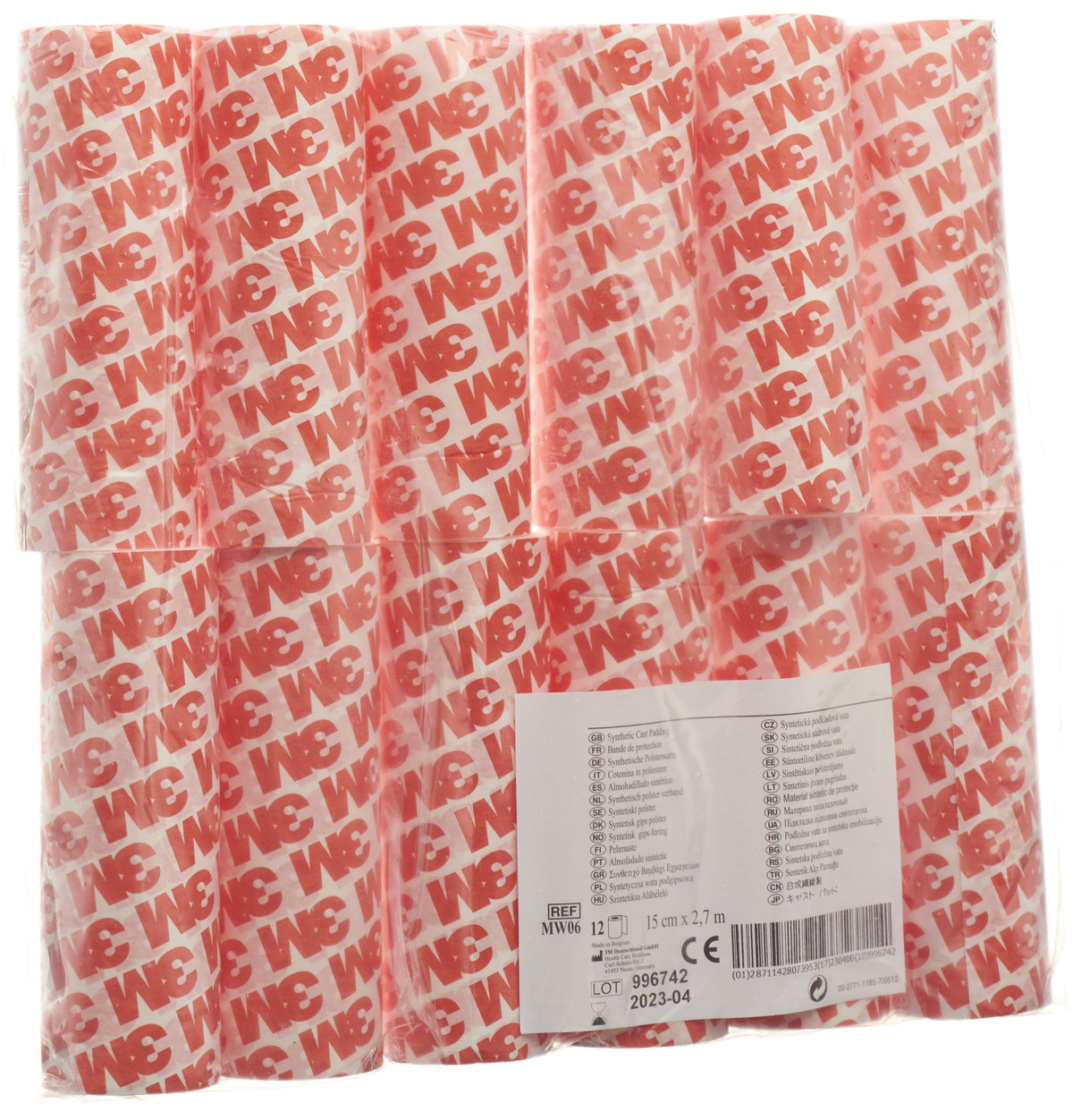 3M Polsterwatte 15cm x 2,7m (12 Stk)