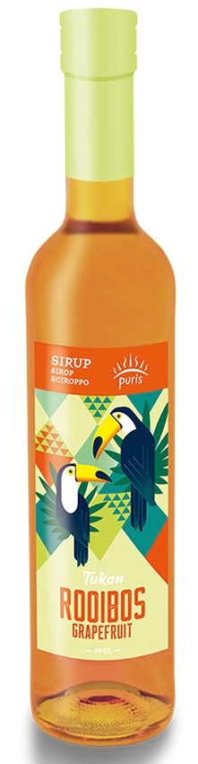 Puris SIRUP Tukan Glasflasche (6x500ml)