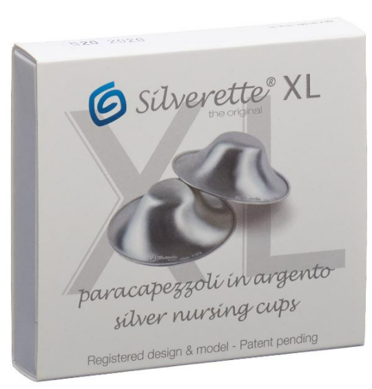 Silverette Still-Silberhütchen XL ø 5cm (1 Stk)