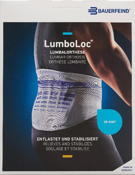 Bauerfeind LumboLoc Stabilising Orthosis Size 1 titan (1 pc)