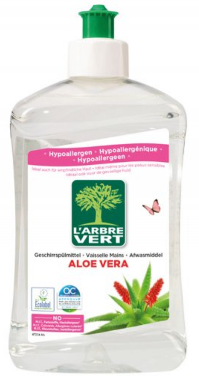 L'ARBRE VERT Öko Geschirrspülmittel Aloe Vera (500ml)