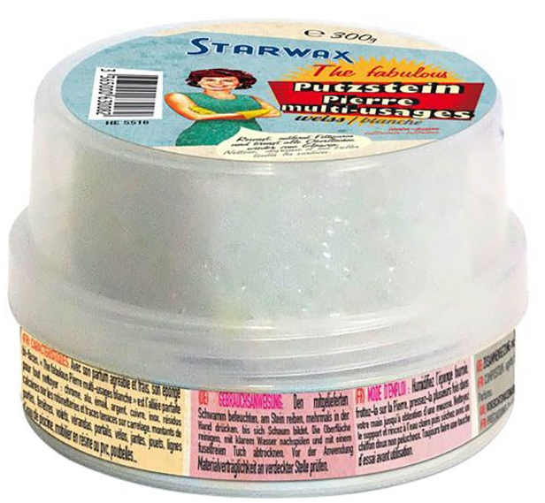 STARWAX The Fabulous Putzstein Weiß (300g)