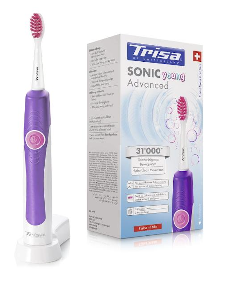 Trisa Schallzahnbürste Sonic Advanced Young (1 Stk)