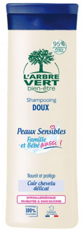 L'ARBRE VERT Shampoo Empfindliche Haut (250ml)