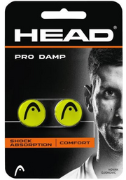 HEAD PRO DAMP gelb / schwarz (2 Stk)