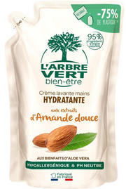 L'ARBRE VERT Öko Handseife Süssmandel Refill (300ml)