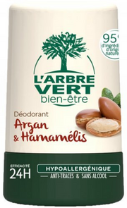 L'ARBRE VERT Öko Deodorant Argan&Hamamelis (50ml)
