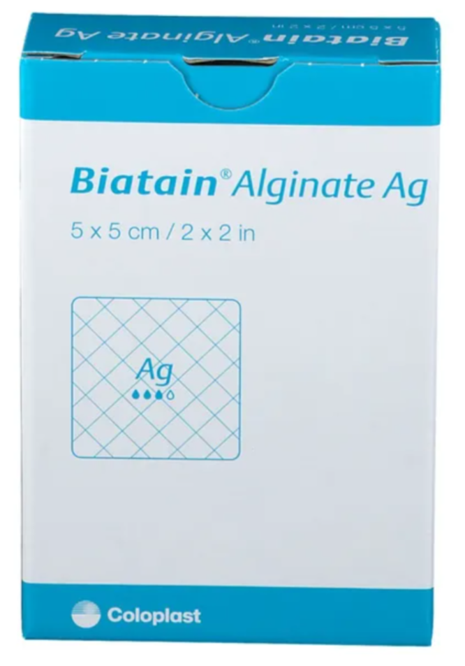 Biatain Alginate Ag 5x5cm (10 Stk)
