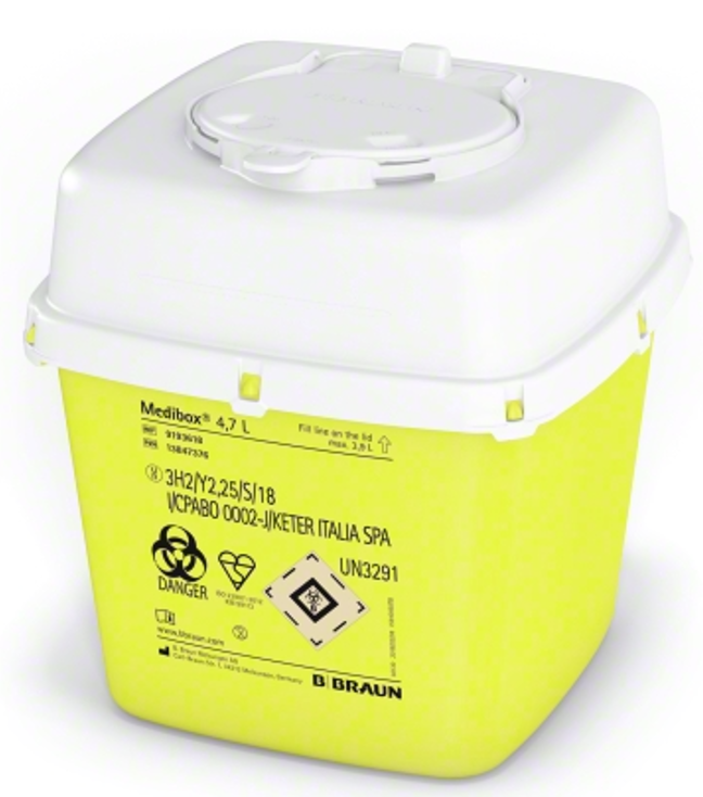 Medibox Kanülensammler 4.7L (1 Stk)