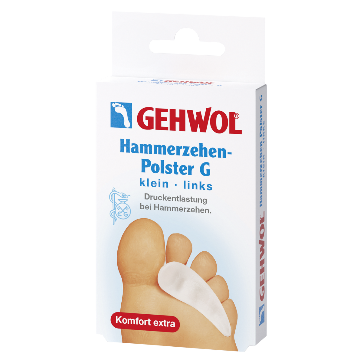GEHWOL Hammerzehen-Polster G klein links (1 Stk)