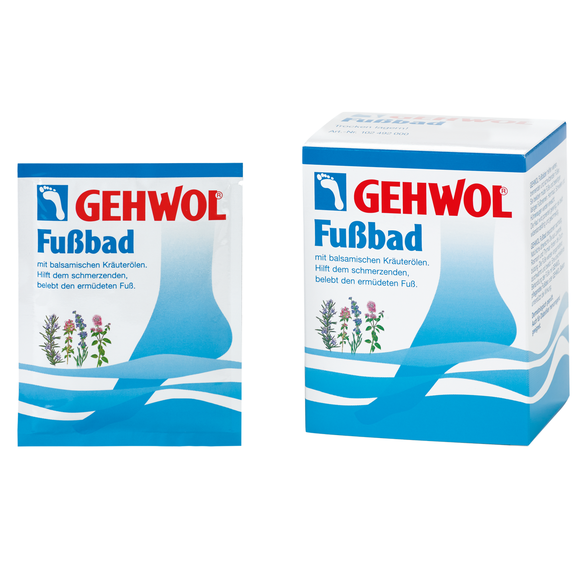 GEHWOL Fussbad 10 Beutel (20g)
