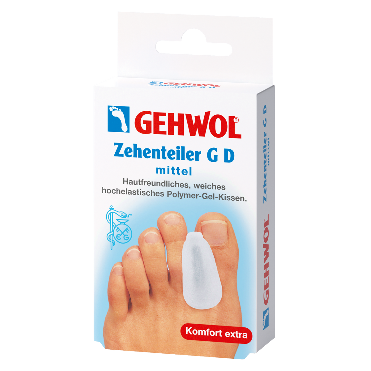 GEHWOL Zehenteiler G D mittel (3 Stk)