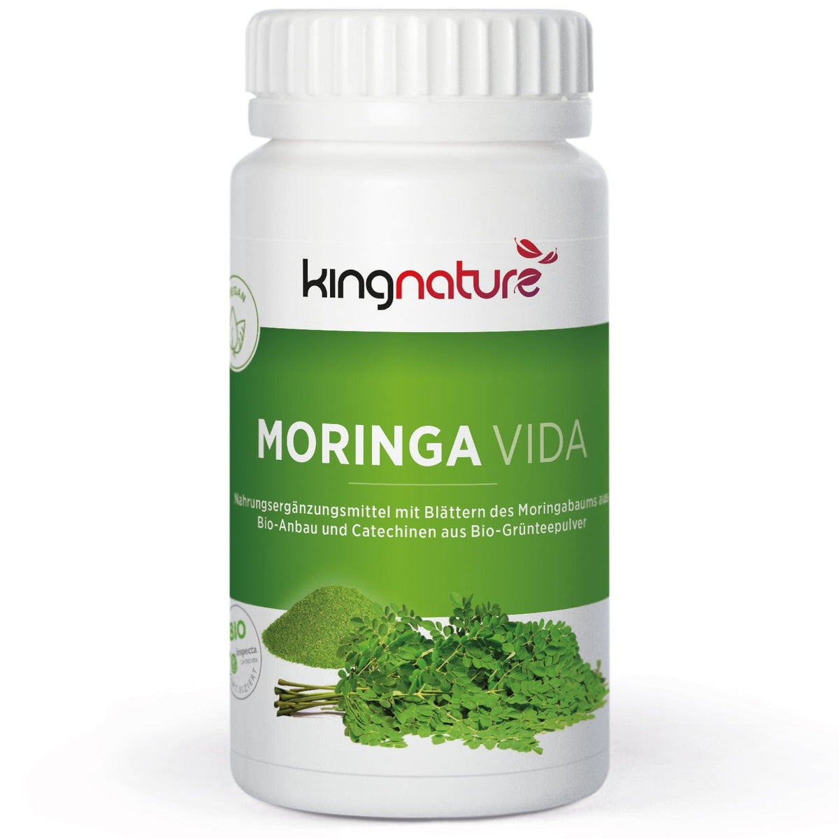 kingnature Moringa Vida Bio Kapseln (72 Stk)