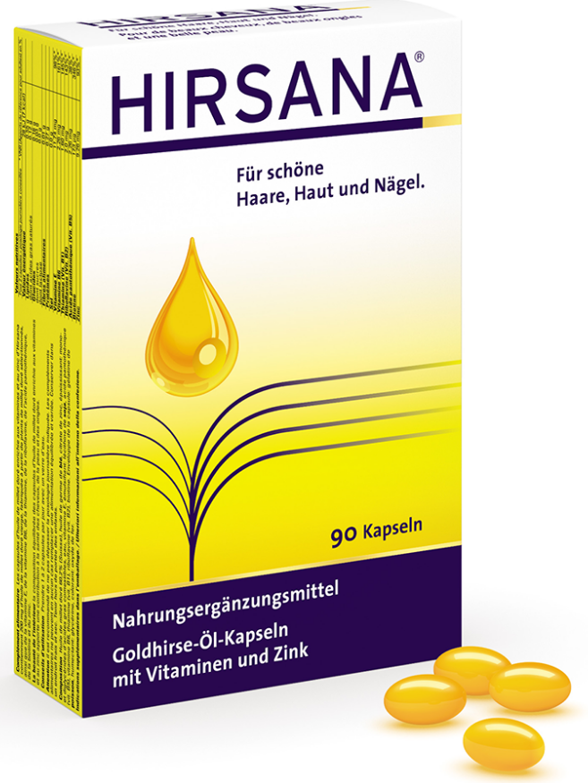Hirsana Goldhirse Öl-Kapseln (90 Stk)