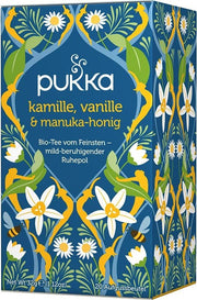 Pukka Kamille, Vanille & Manuka-Honig Tee Bio (20 Beutel)
