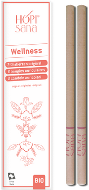 Hopisana Ohrenkerzen Wellness rosa (2 Stk)
