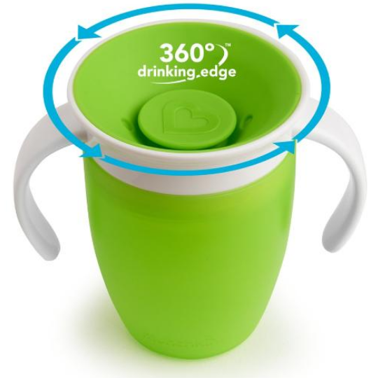 munchkin Miracle 360° Trinkbecher +6 Monate (207ml)