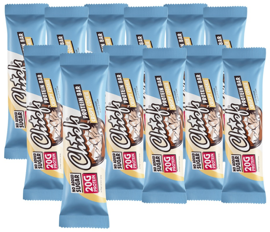 Chiefs Protein Bar Crispy Cookie (12 x 55g)