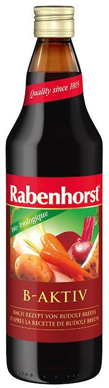 Rabenhorst B-Aktiv Gemüsesaft Breuss Bio (750ml)