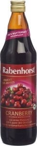 Rabenhorst Cranberry Muttersaft Flasche (750ml)