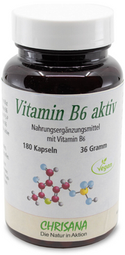 Chrisana Vitamin B6 aktiv Kapseln (180 Stk)