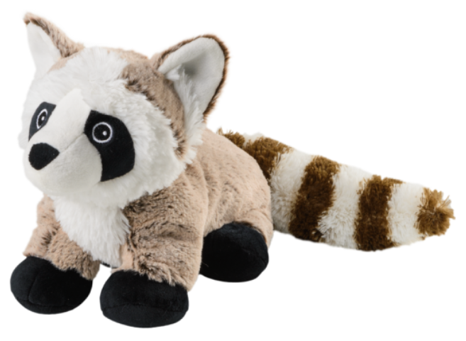 WARMIES Wärme-Stofftier Waschbär mit Lavendel-Füllung