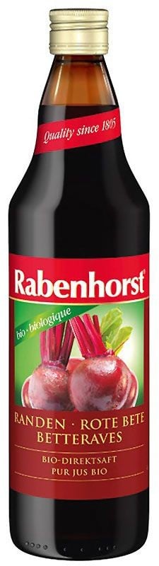 Rabenhorst Rote Bete Saft Bio Flasche (750ml)
