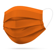TIMASK Einweg-Mundschutz Orange (50 Stk)