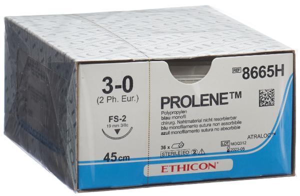 Ethicon Prolene Suture blue 3-0 FS-2 45cm (36 pcs)