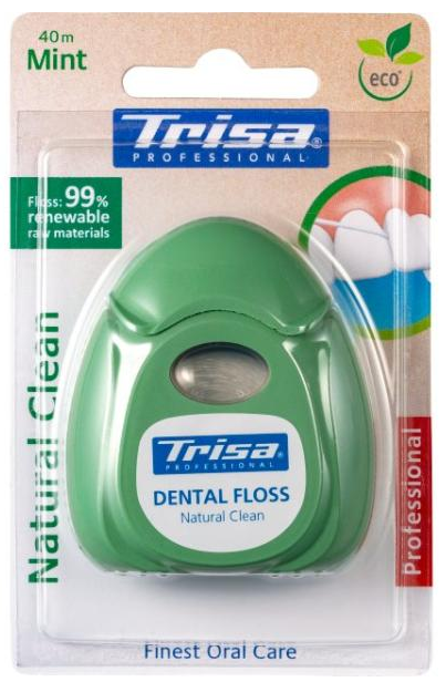 Trisa Natural Clean Zahnseide mint (40m)