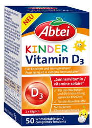 Abtei Kinder Vitamin D3 (50 Stk)