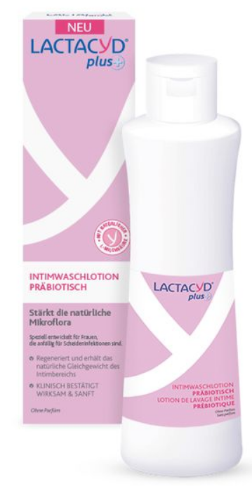 Lactacyd plus+ Intimwaschlotion Präbiotisch (250ml)
