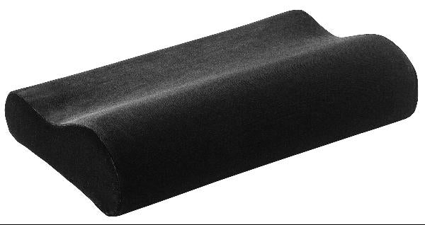 elsa Neck Pillow 50x11cm incl. Velour Cover Black (1 pc)
