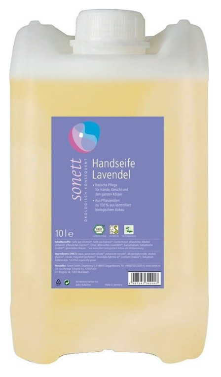 Sonett Handseife Lavendel Kanister (10 Liter)