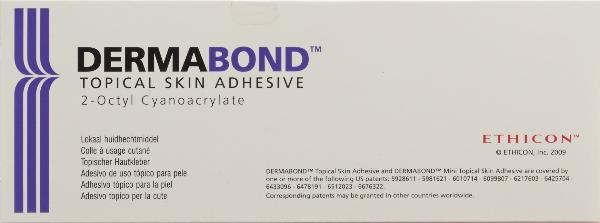 Dermabond High Viscosity Adesivo cutaneo sterile (12x0.5ml)