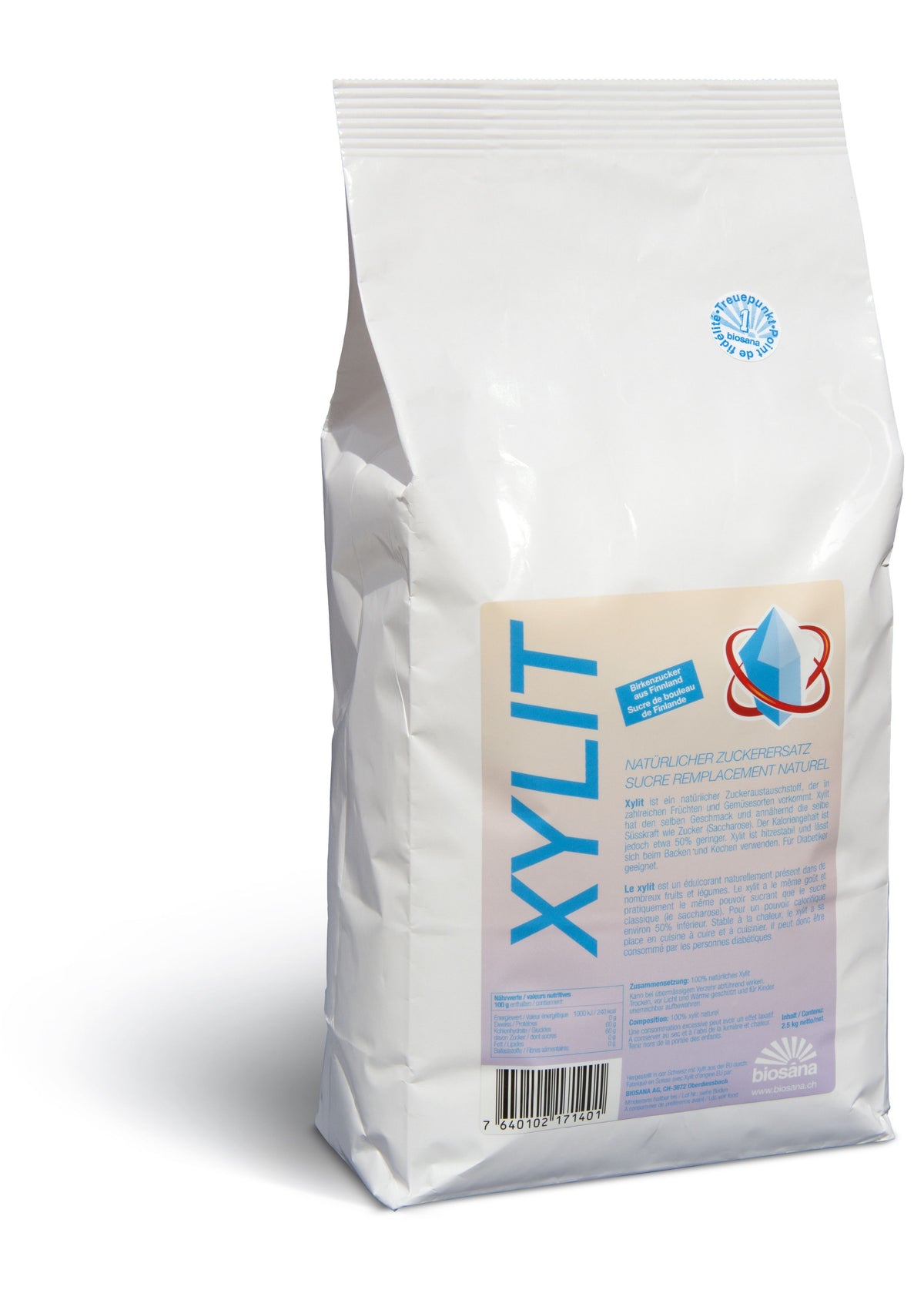 Biosana Xylit Zuckerersatz (2.5 kg)
