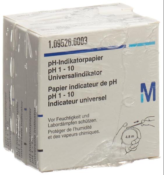 Merck Indicator Paper Roll complete pH 1-10 (3 pcs)