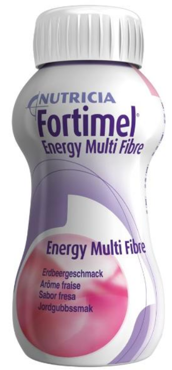 Fortimel Energy Multi Fibre Erdbeere (4x200ml)