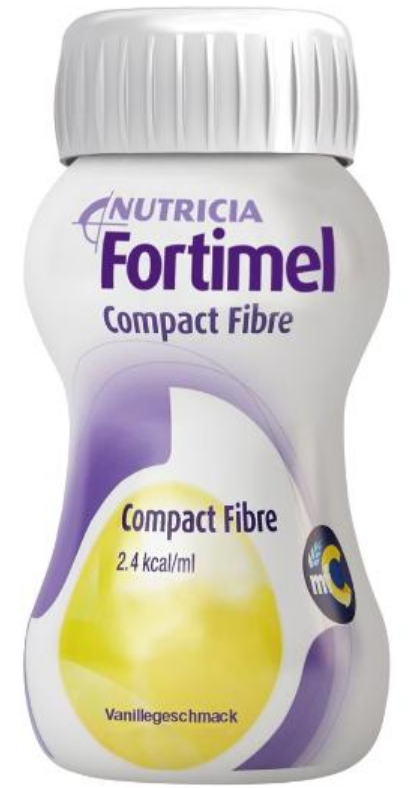 Fortimel Compact Fibre Vanille (4x125ml)