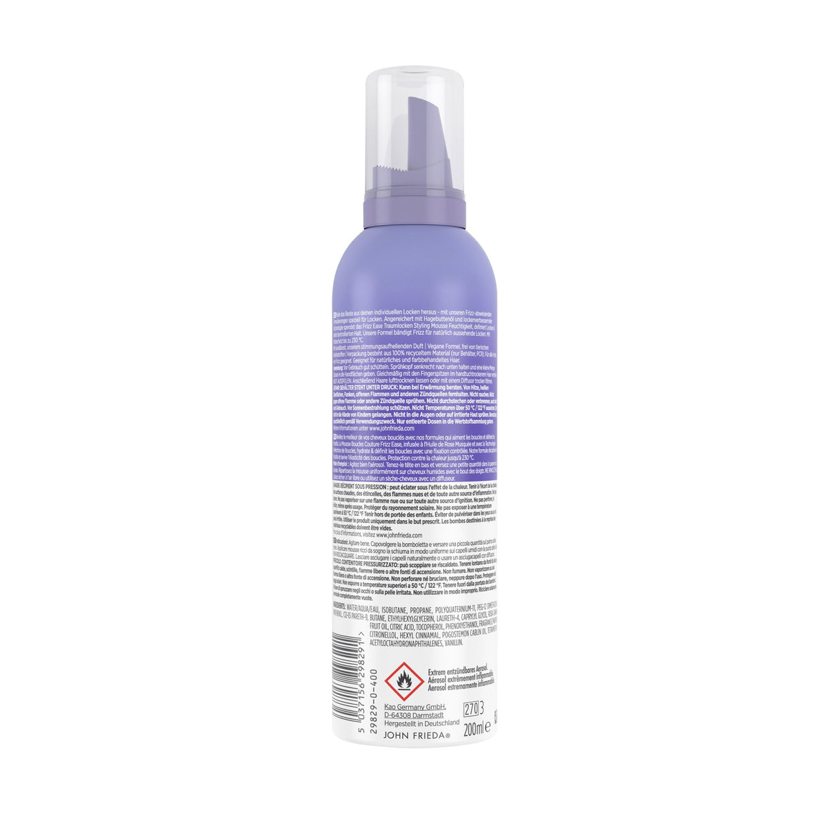 John Frieda Frizz Ease Traumlocken Styling Mousse (200ml)