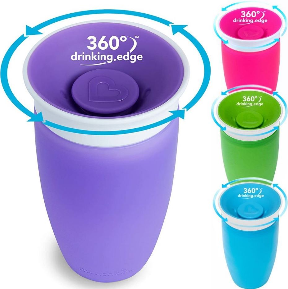 munchkin Miracle 360° Becher überlaufsicher (296ml)