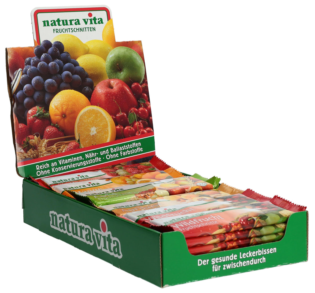 natura vita Fruchtschnitten assortiert (36 Stk)