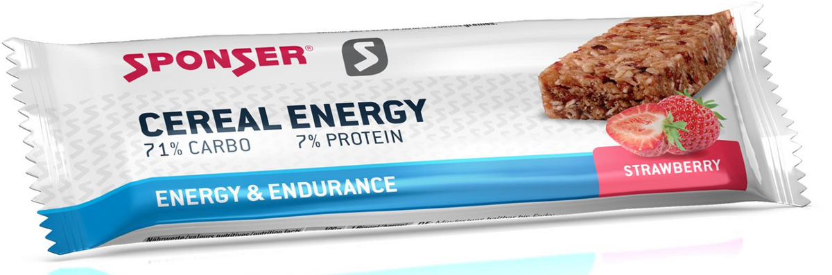 Sponser Cereal Energy Bar Strawberry (40g)
