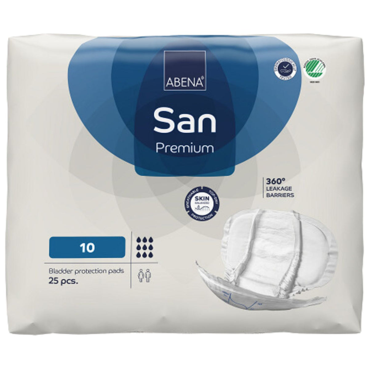 ABENA San Premium 10 blue Pads (25 pcs)